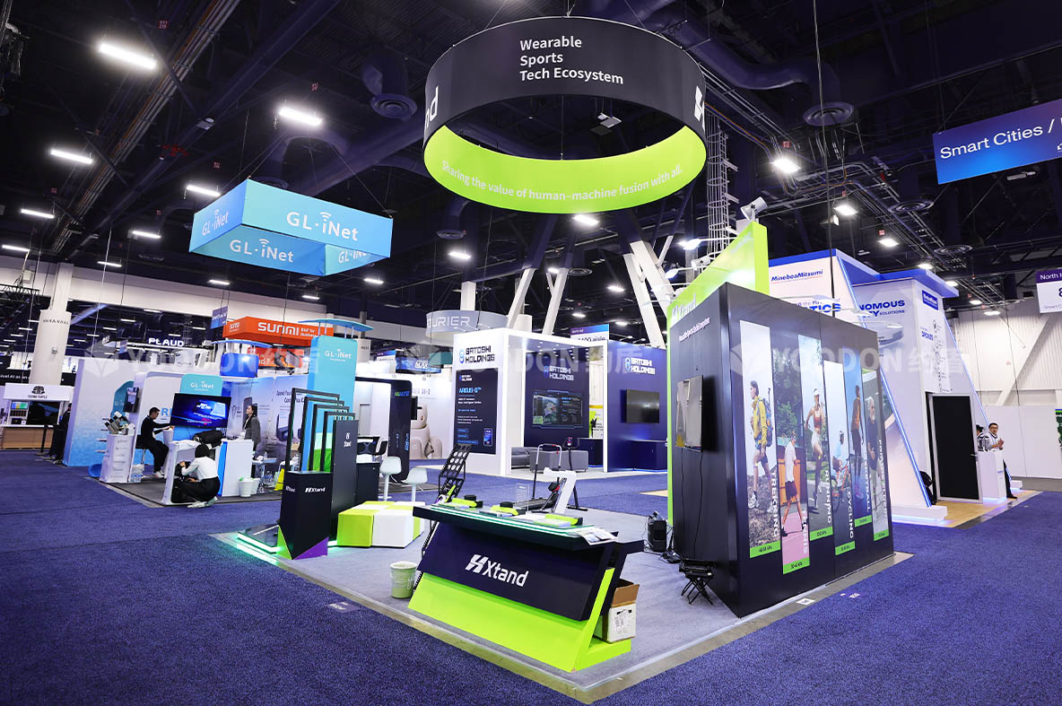 美國展臺(tái)搭建